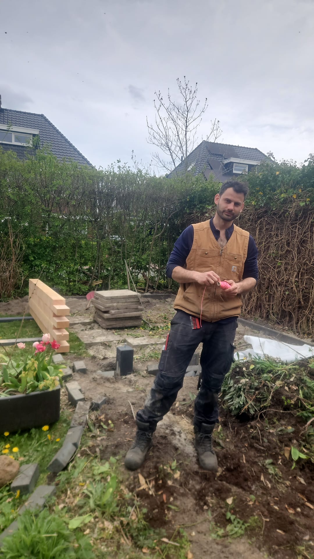 Valentin, eigenaar van Dakdokter Noord